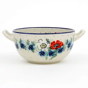 Miska fondue D02 0,7l <br> 2511X Polskie kwiaty